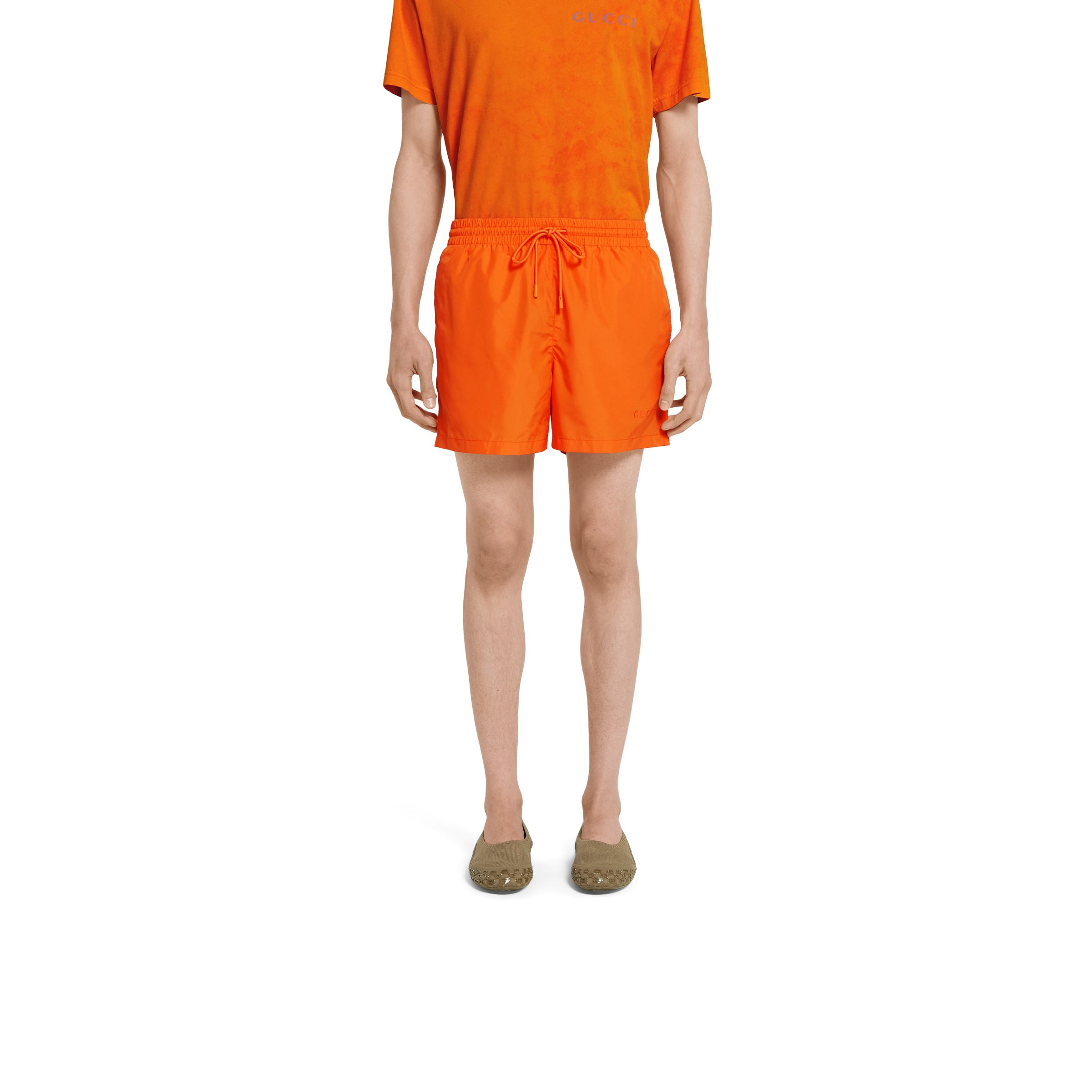 Technical poplin swim short - 3