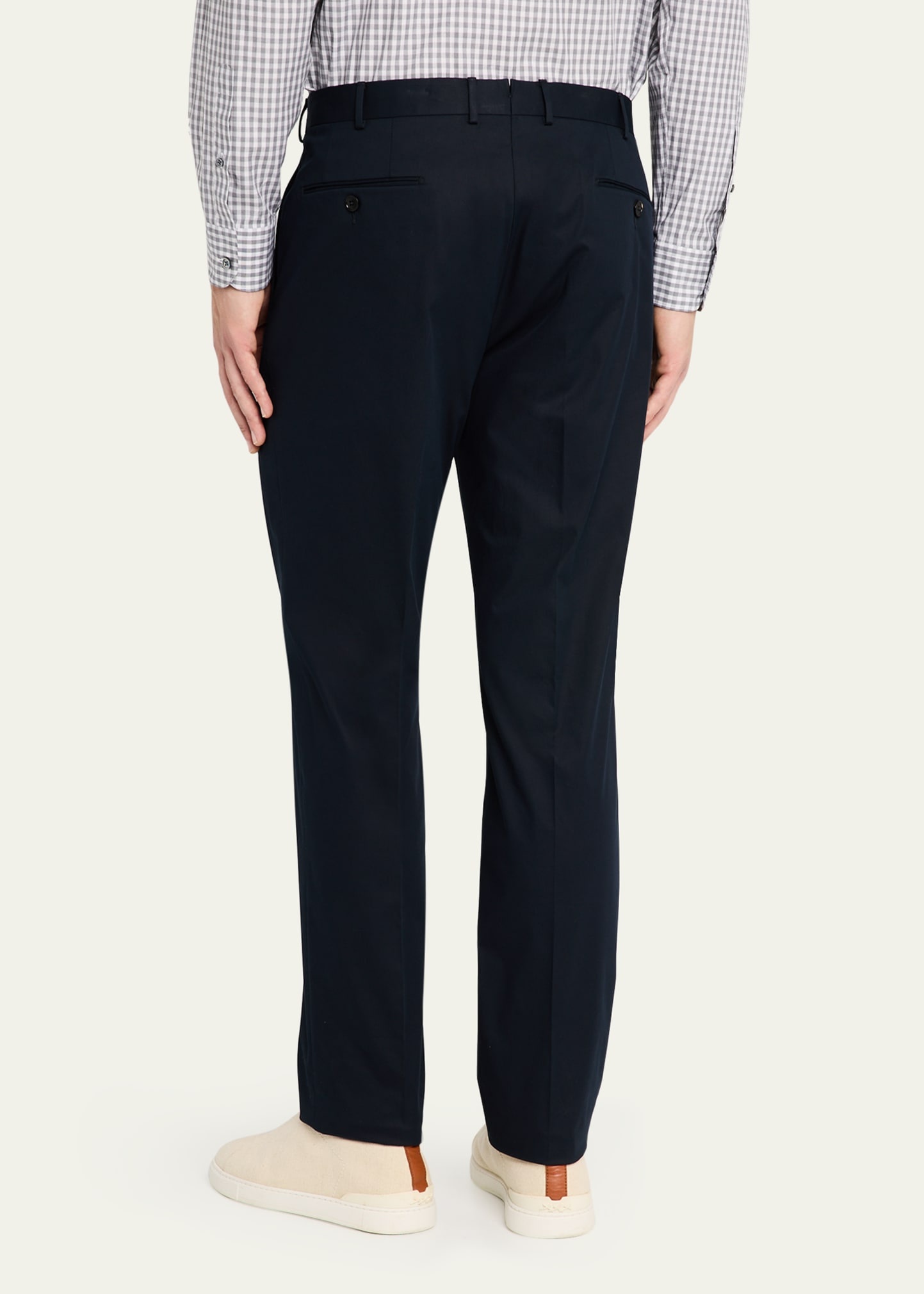 Men's Premium Flat-Front Trousers - 3
