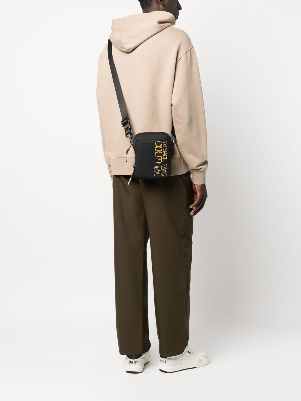logo-embellished messenger bag - 2