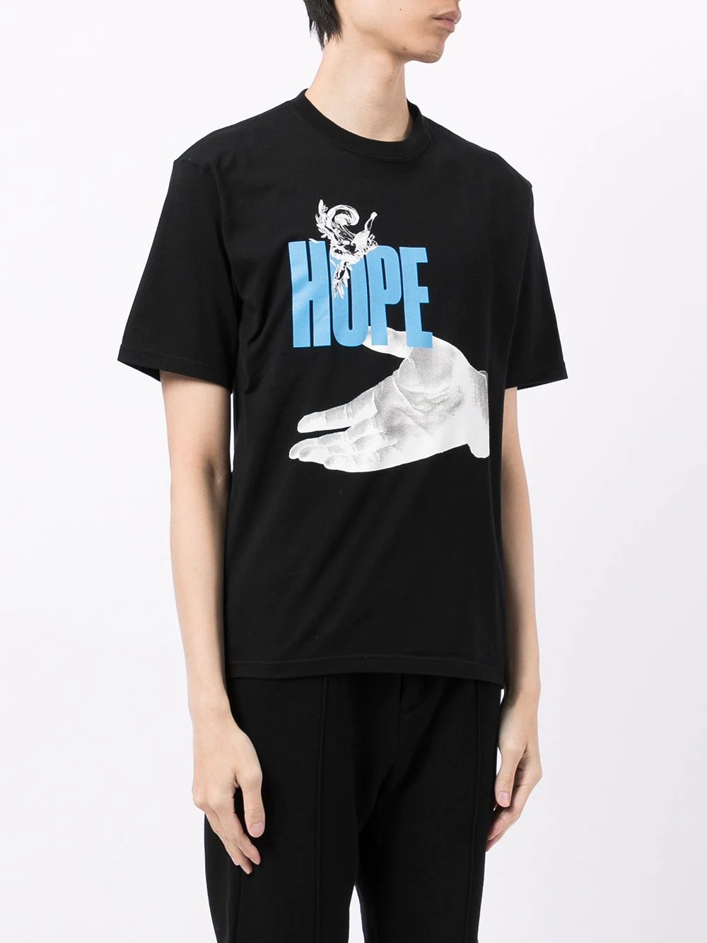 Hope graphic-print cotton T-shirt - 3