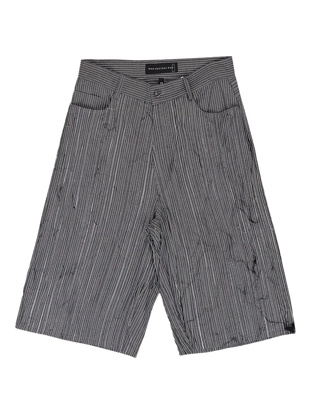 exposed-seam shorts - 1