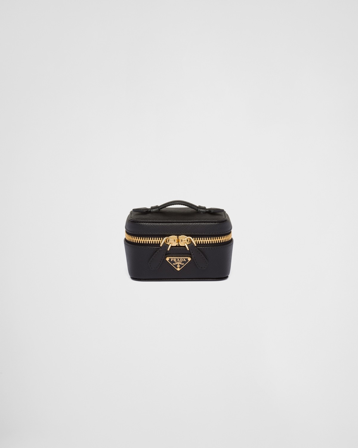 Saffiano leather jewelry beauty case - 1