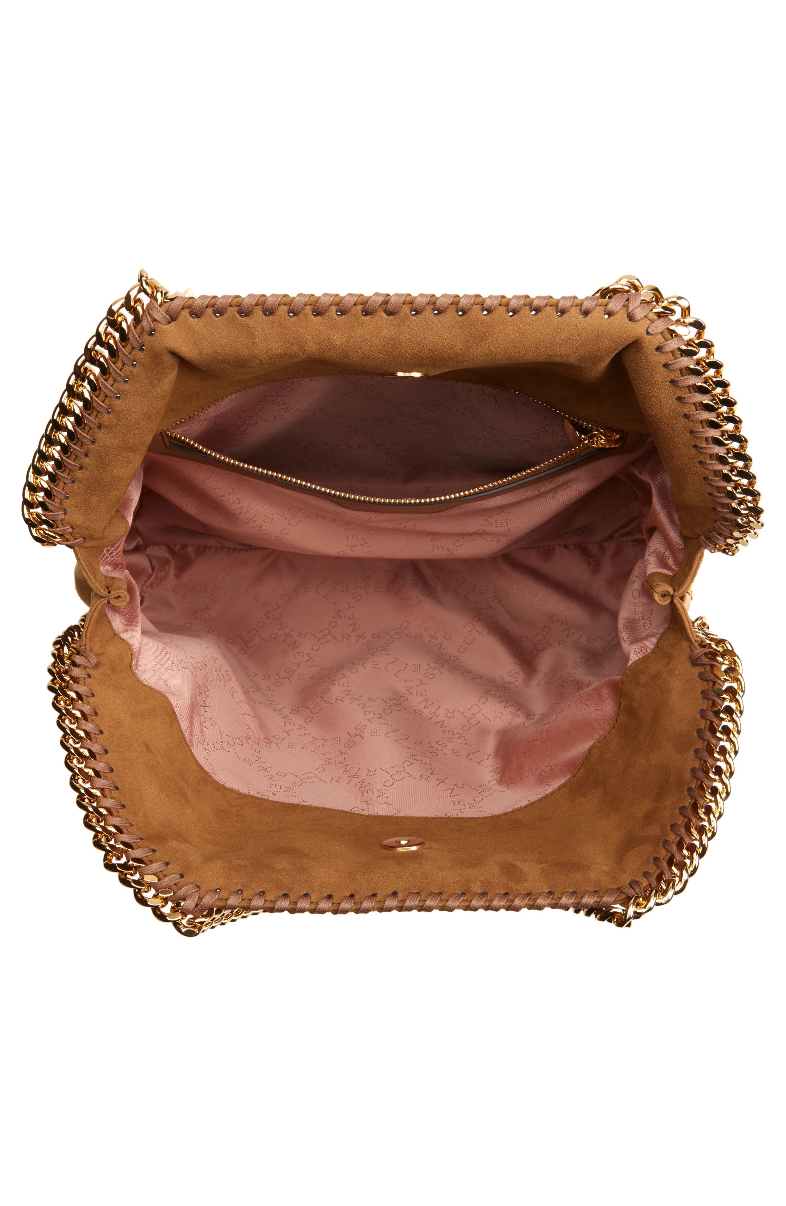 Stella McCartney Falabella Faux Suede Tote in Brandy at Nordstrom - 5
