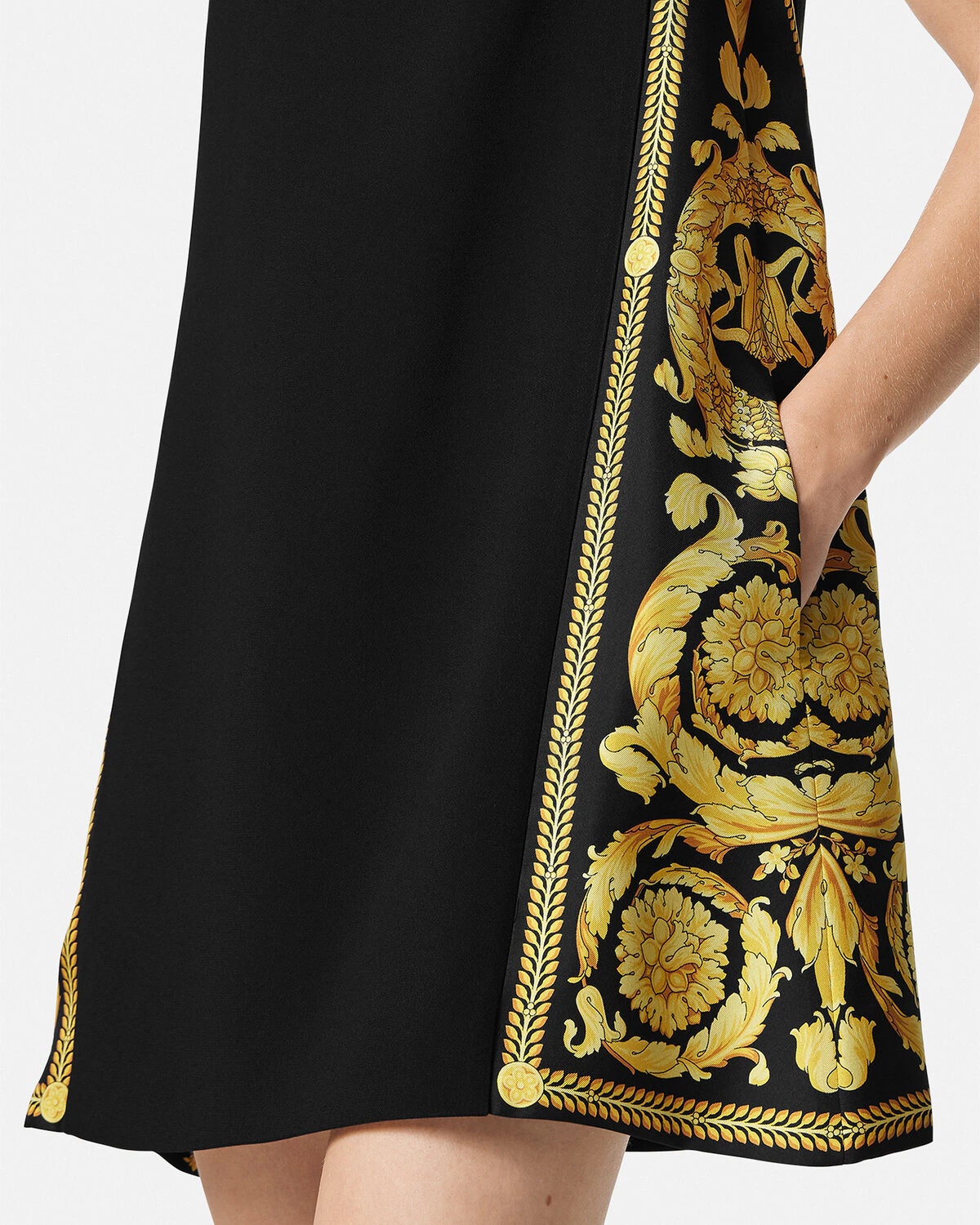 VERSACE Barocco Mini Dress | versace | REVERSIBLE