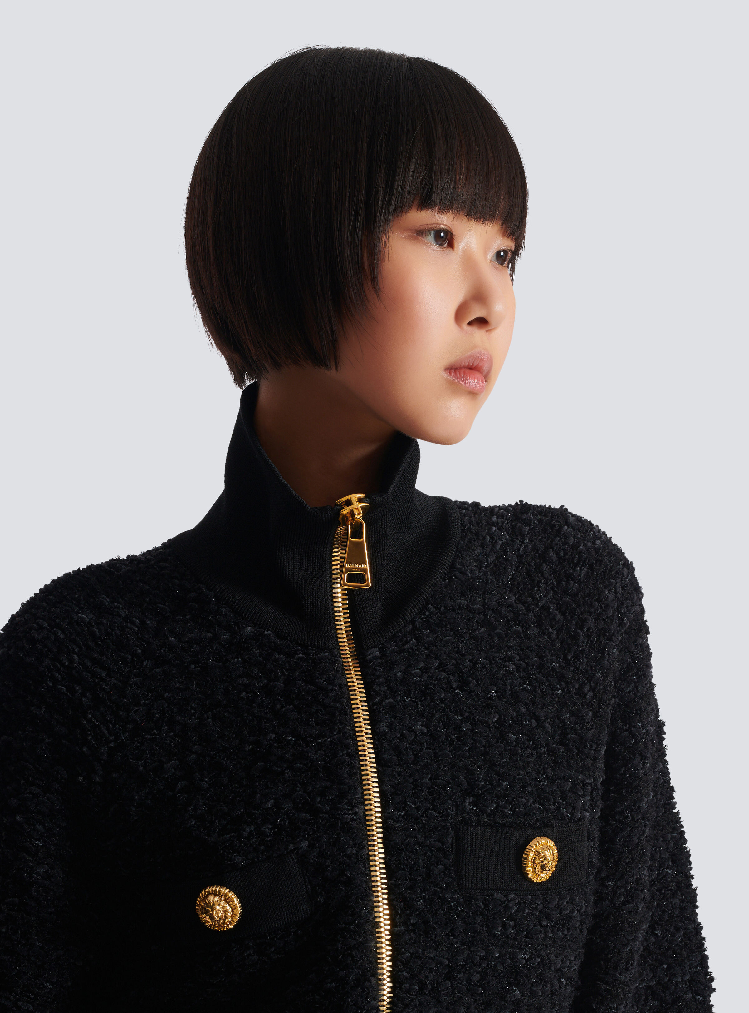 Tweed bomber jacket - 7