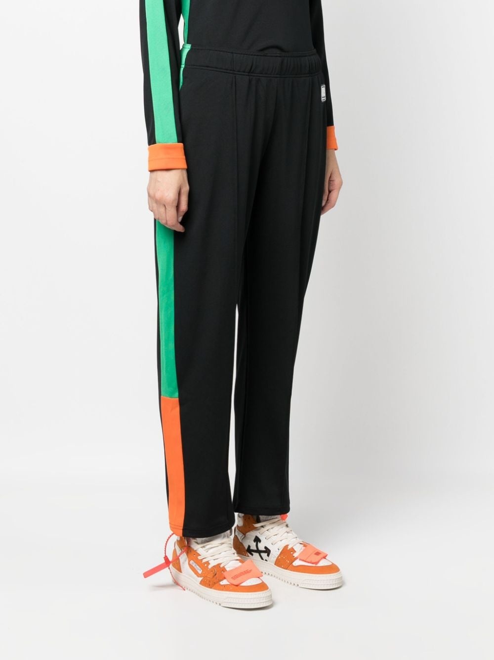 logo-patch track pants - 3