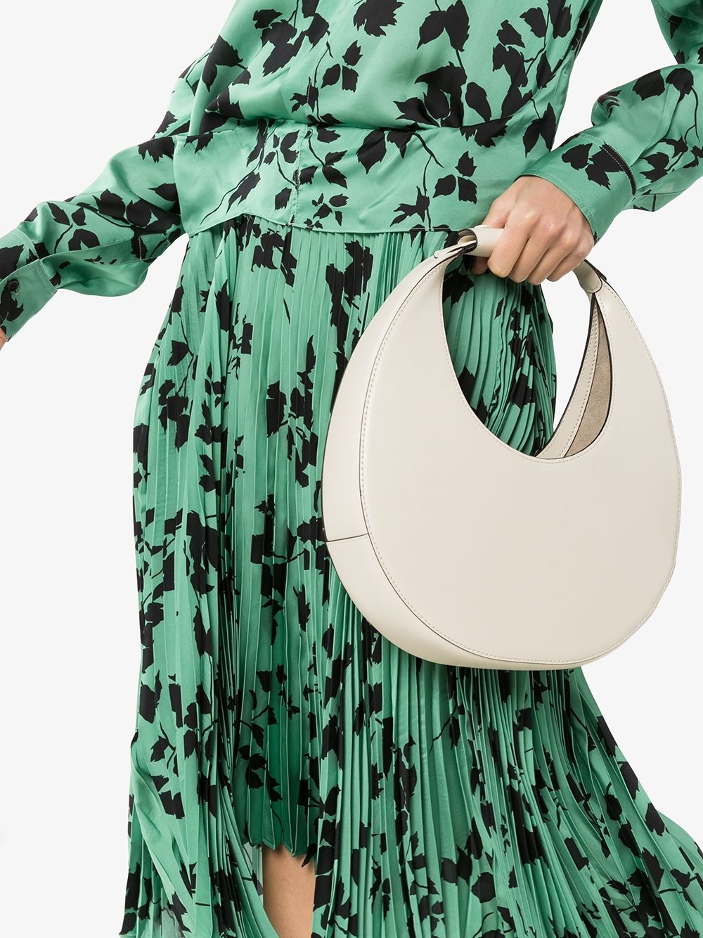 Moon leather tote bag - 2