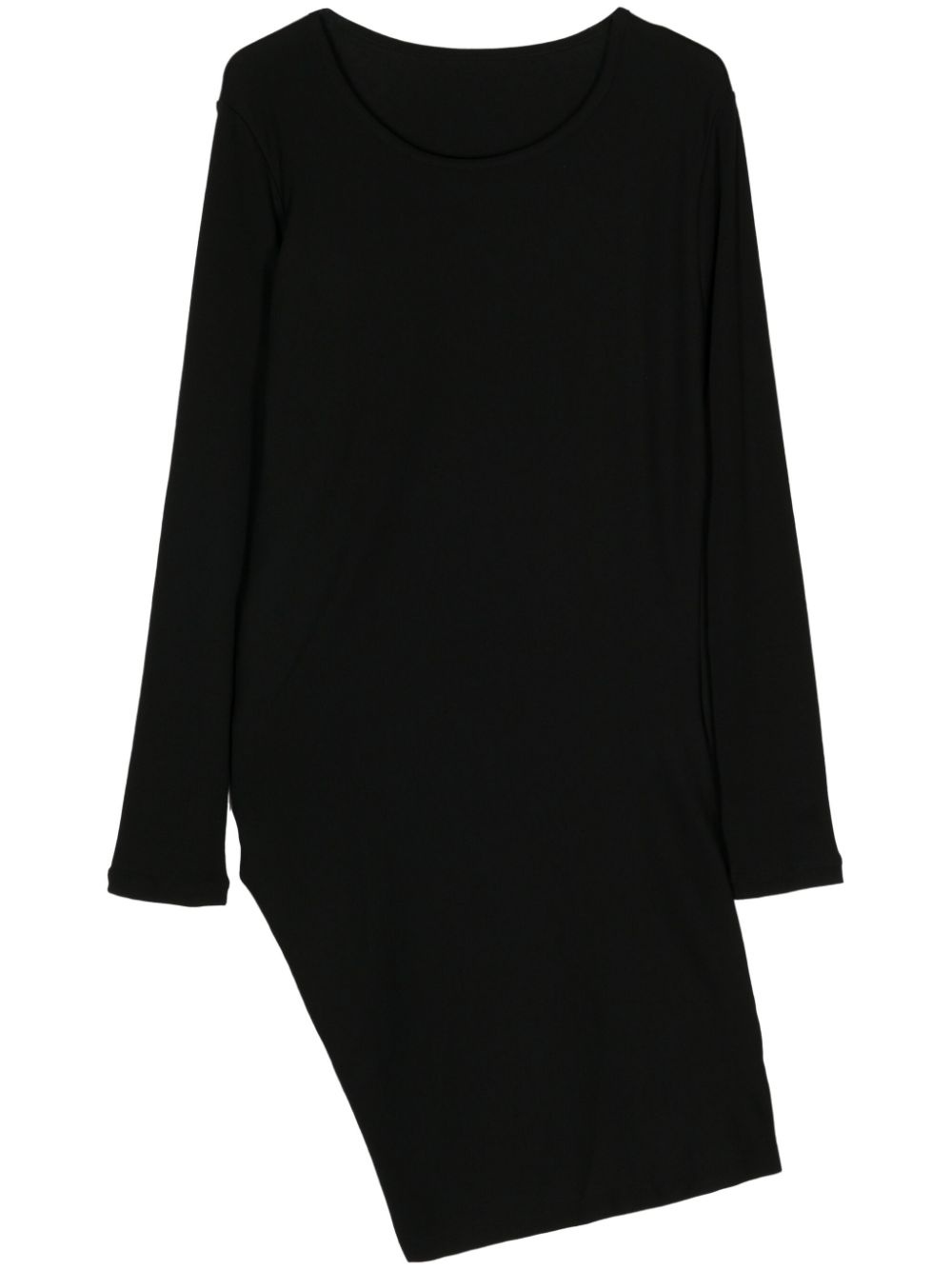 asymmetric long cotton top - 1