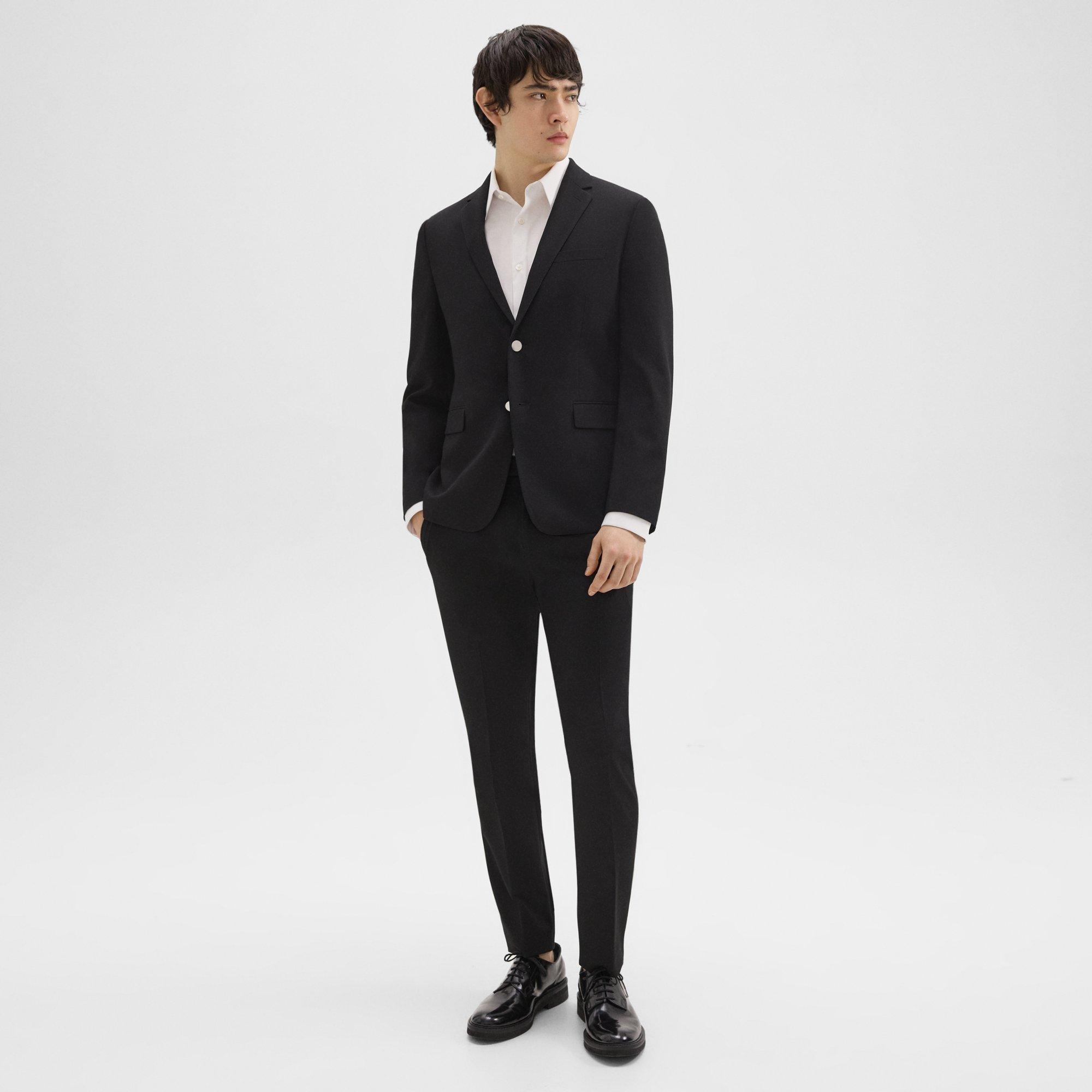 Morton Blazer in Textured Gabardine - 6