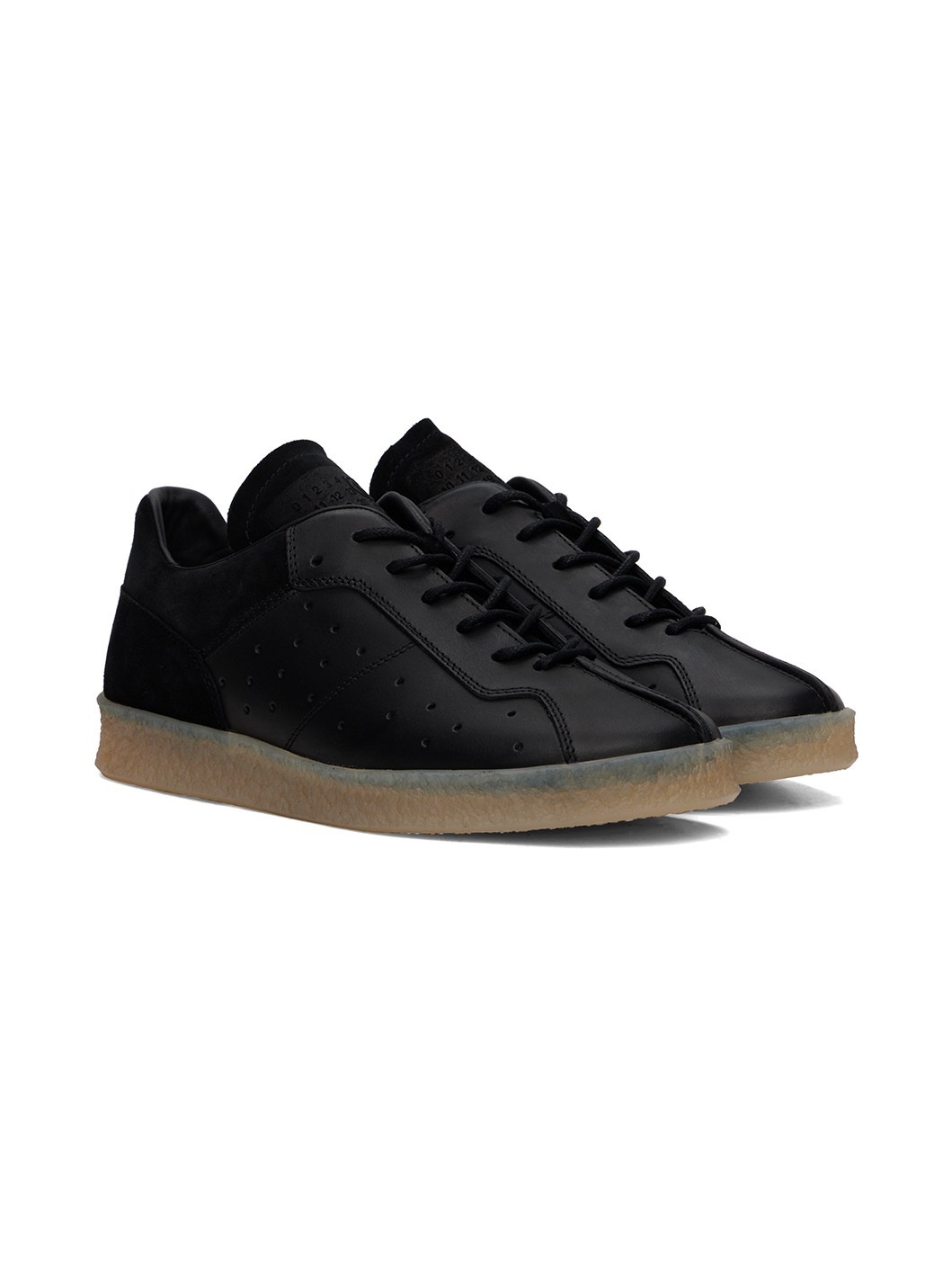Black 6 Court Sneakers - 4