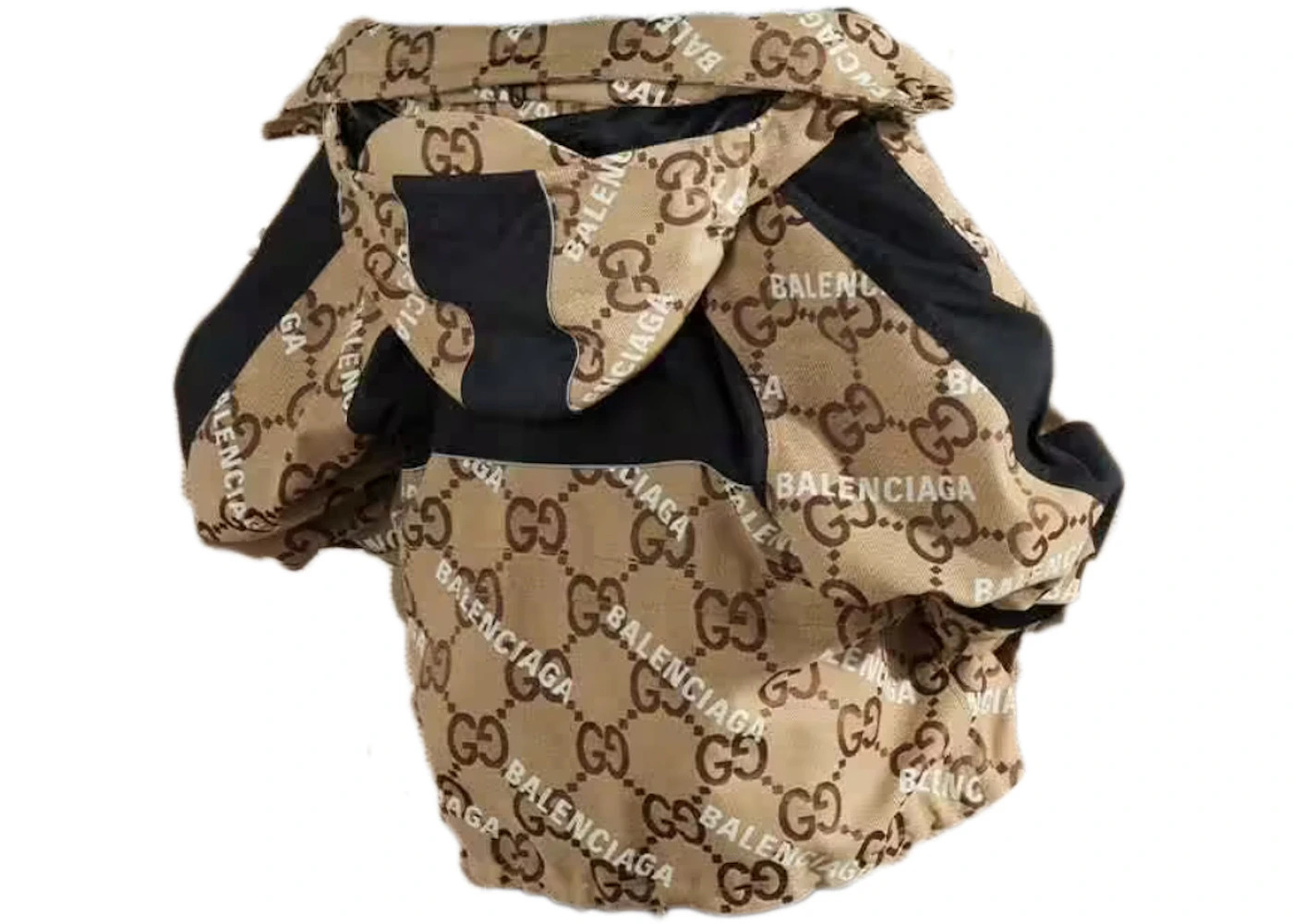 Gucci x Balenciaga The Hacker Project Jumbo GG Jacket Beige/Ebony - 2