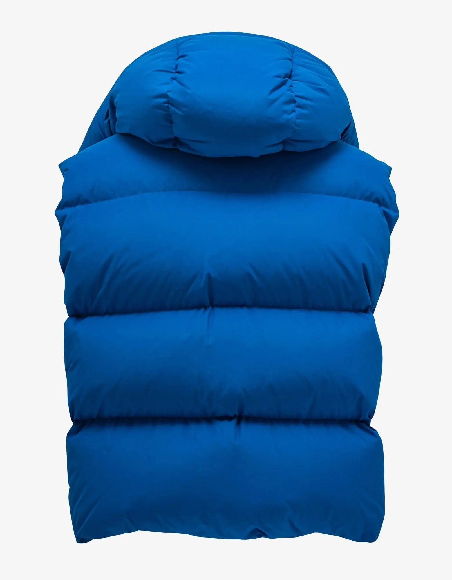 Off-White Blue Bounce Hooded Down Gilet - 2