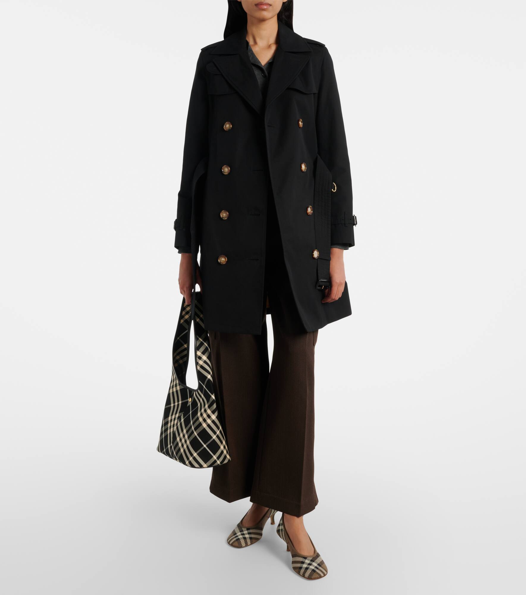 Cotton-gabardine coat - 2