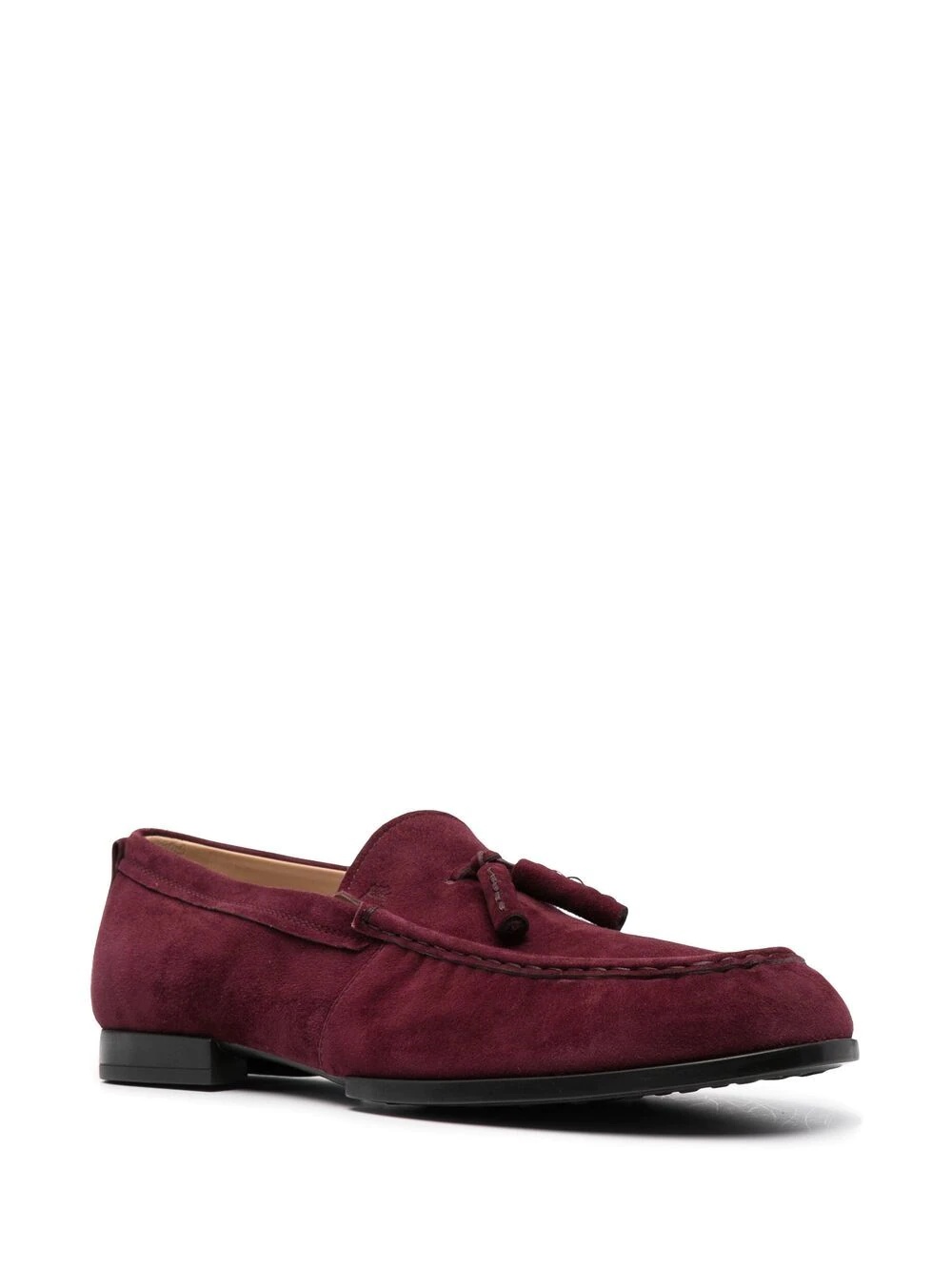 tassel-detail suede loafers - 2