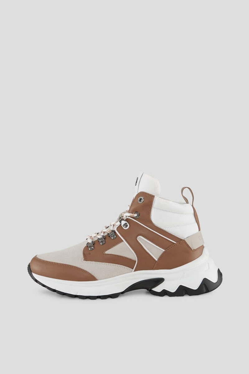 Nash High-top sneakers in Cognac/Beige 1