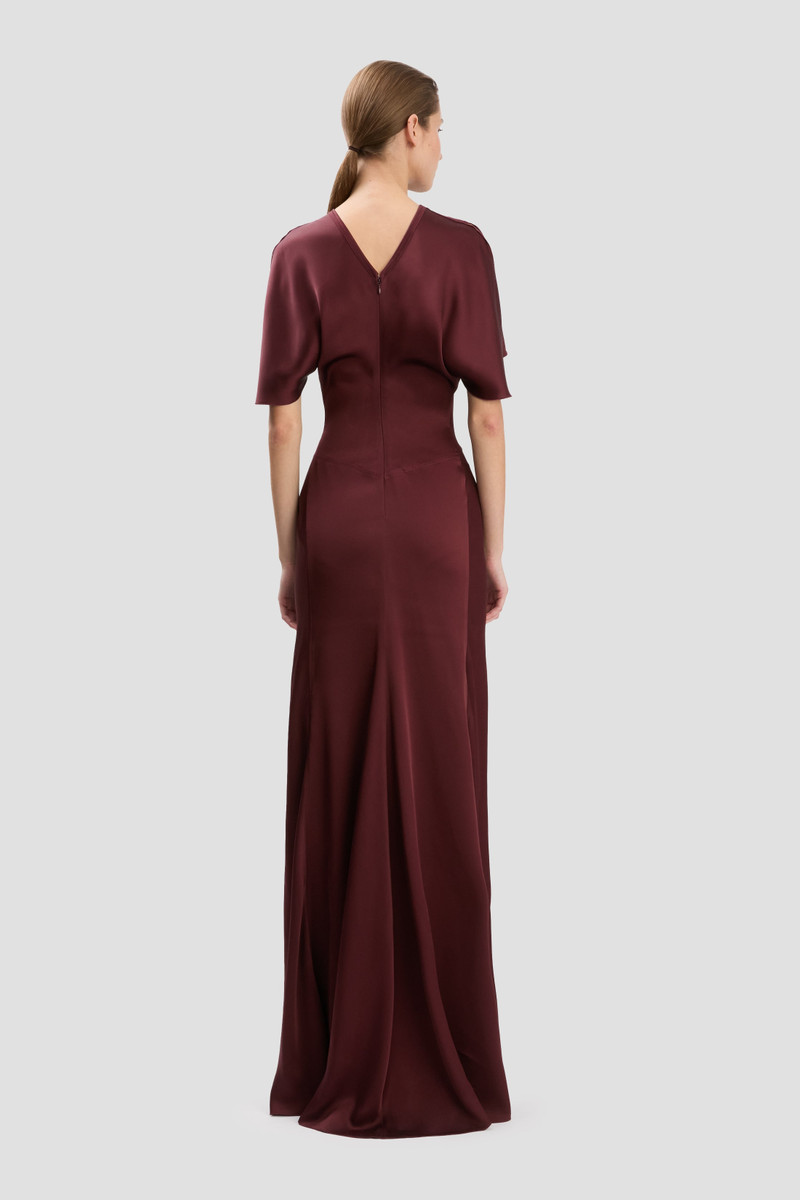 Isabella Gown In Burgundy 4
