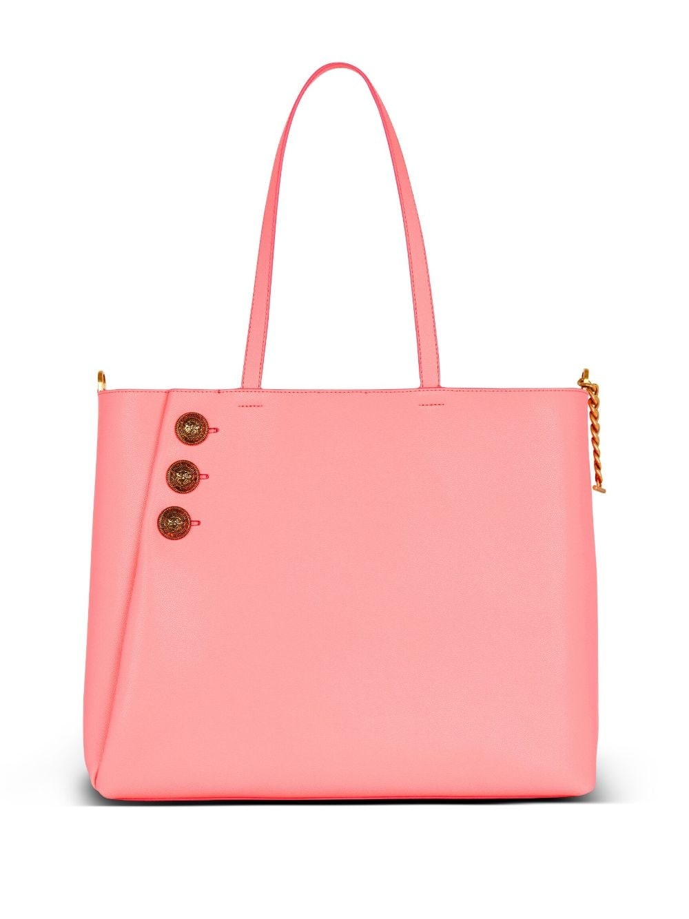 EmblÃ¨me leather tote bag - 4