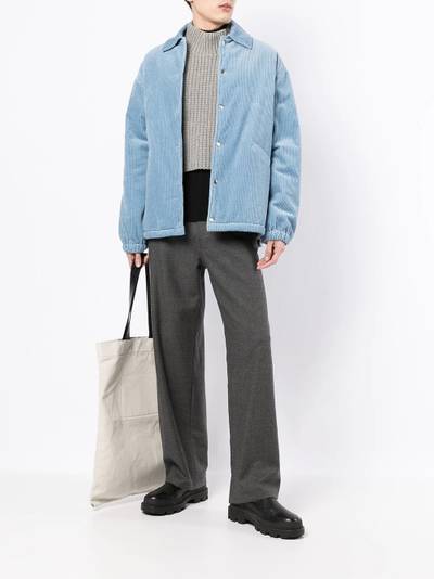 Jil Sander corduroy shirt jacket outlook