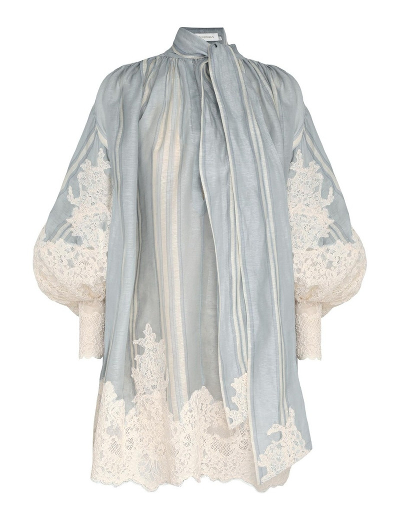 LYRICAL LACE EDGE TIE 미니 1