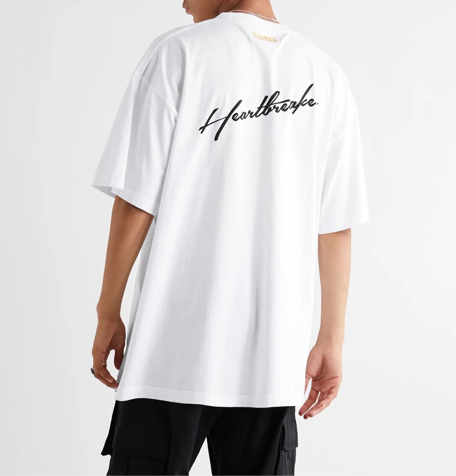 Oversized Printed Cotton-Jersey T-Shirt - 4