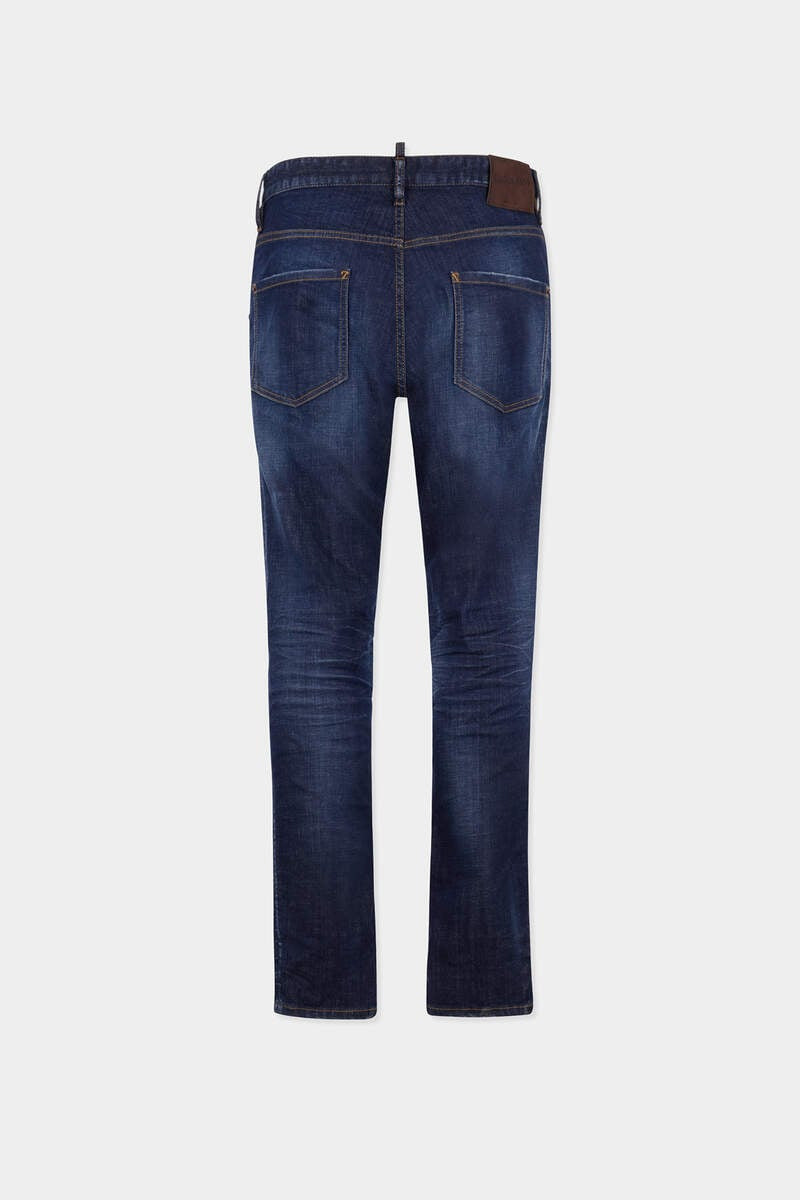 DSQUARED2 DARK CLEAN WASH TEDDY JEANS outlook