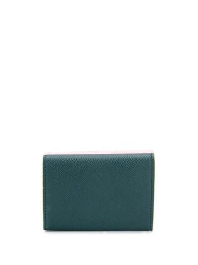 Marni colour-blocked logo coin wallet outlook