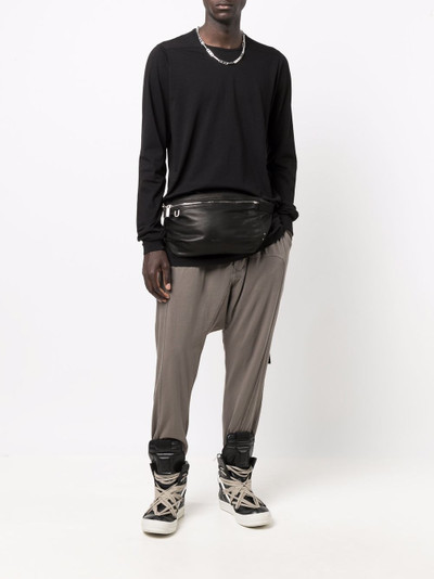 Rick Owens top zip-fastening belt bag outlook