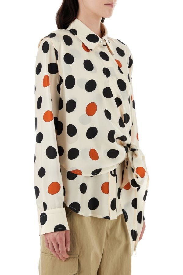 Printed silk shirt - 4