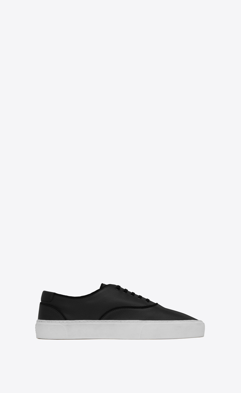 venice sneakers in grained leather 1