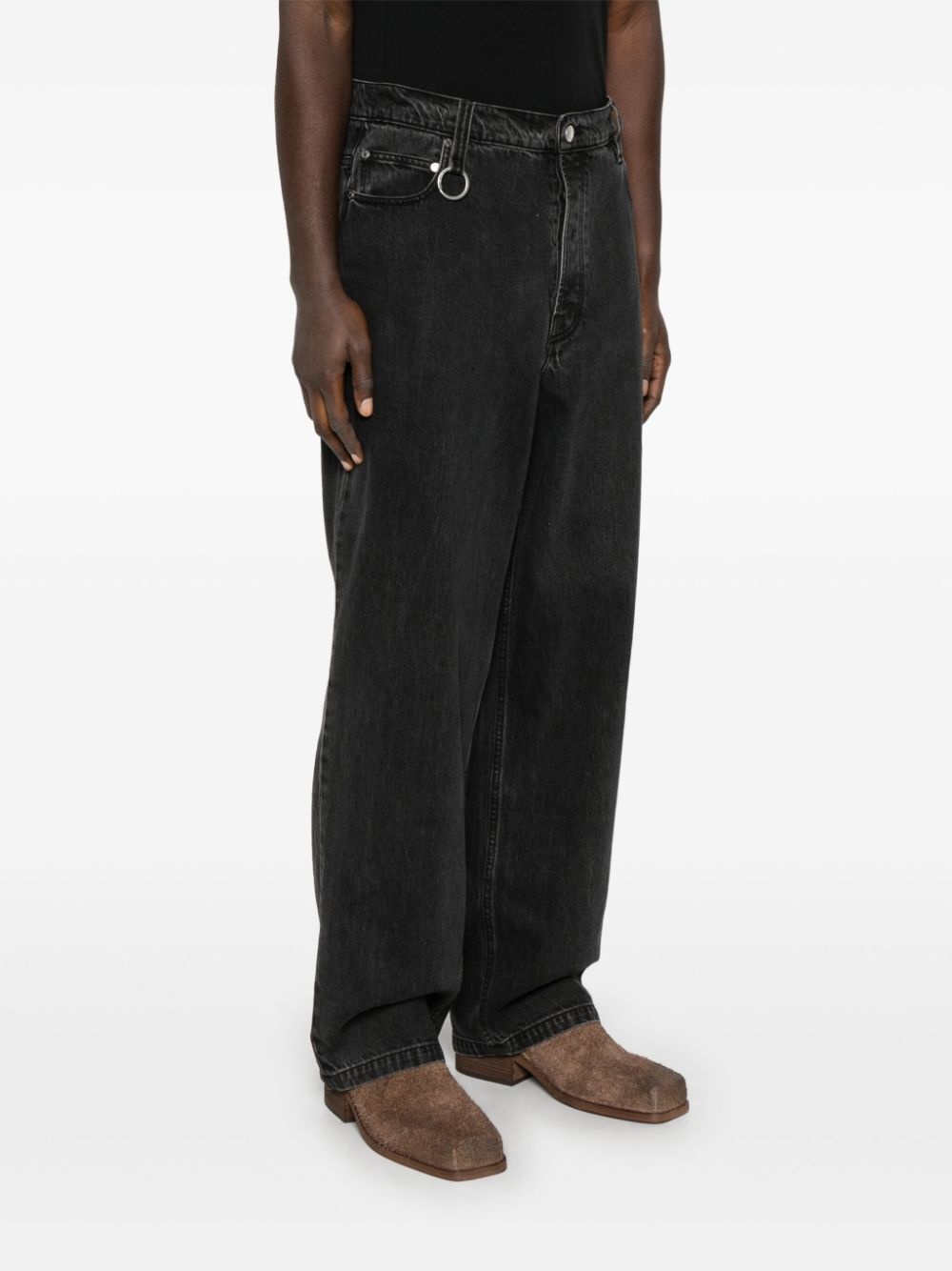 wide-leg jeans - 4