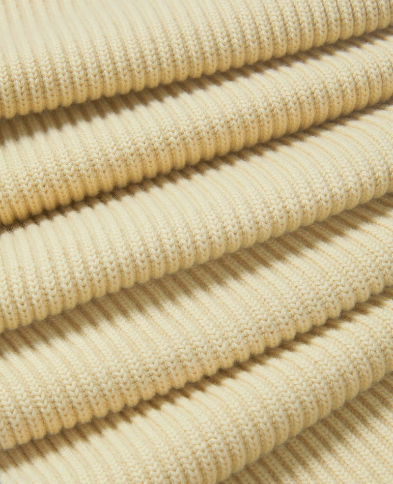 Stella McCartney Ribbed Logo Scarf outlook