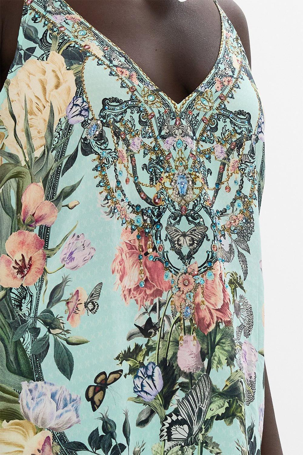 V Neck Cami - Petal Promise Land - 3