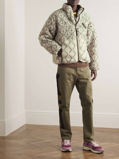 Kapital Sashiko Boa Reversible Printed Fleece and Shell Jacket outlook