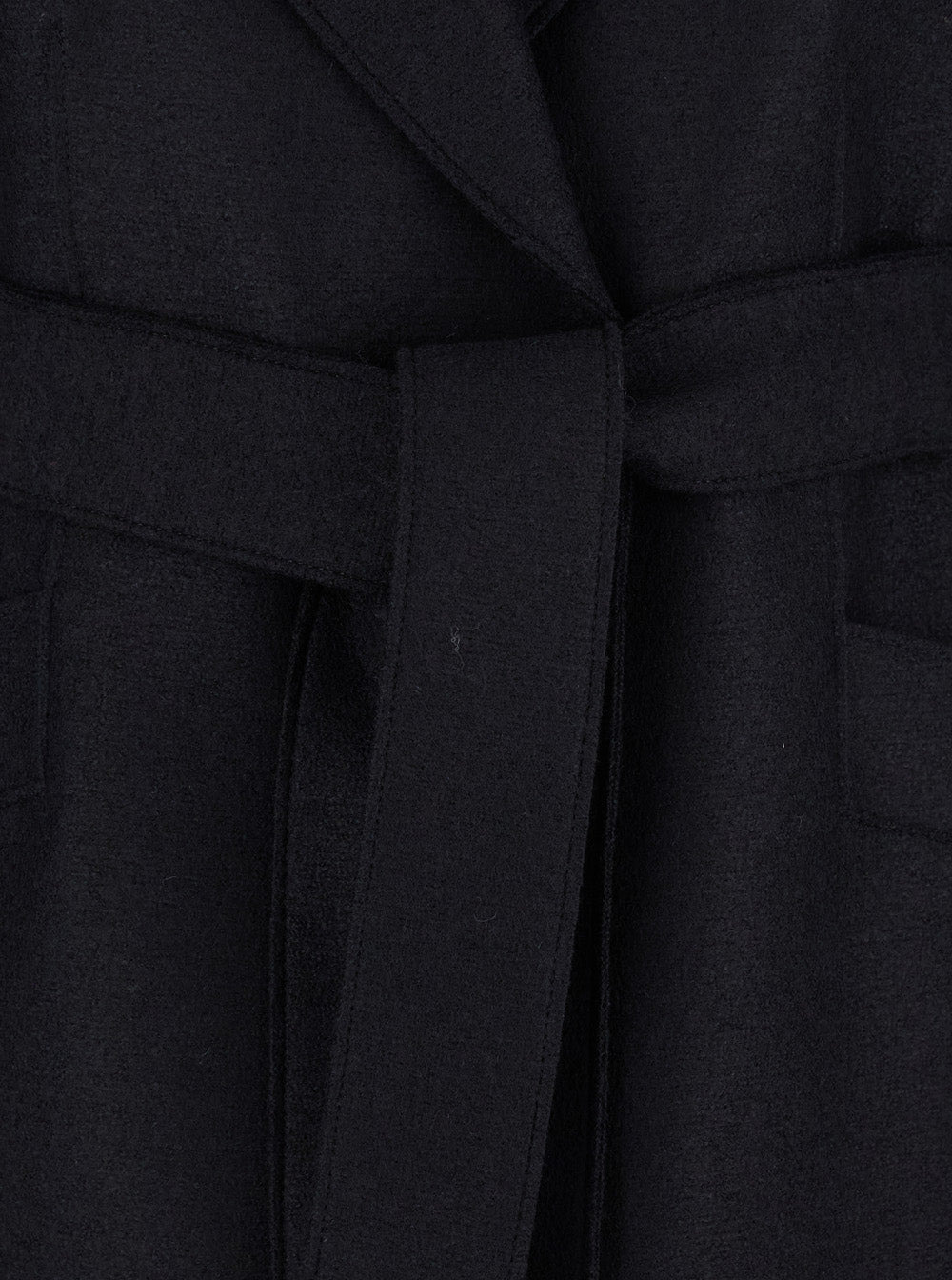 Harris Wharf London Women Belted Long Coat - 3