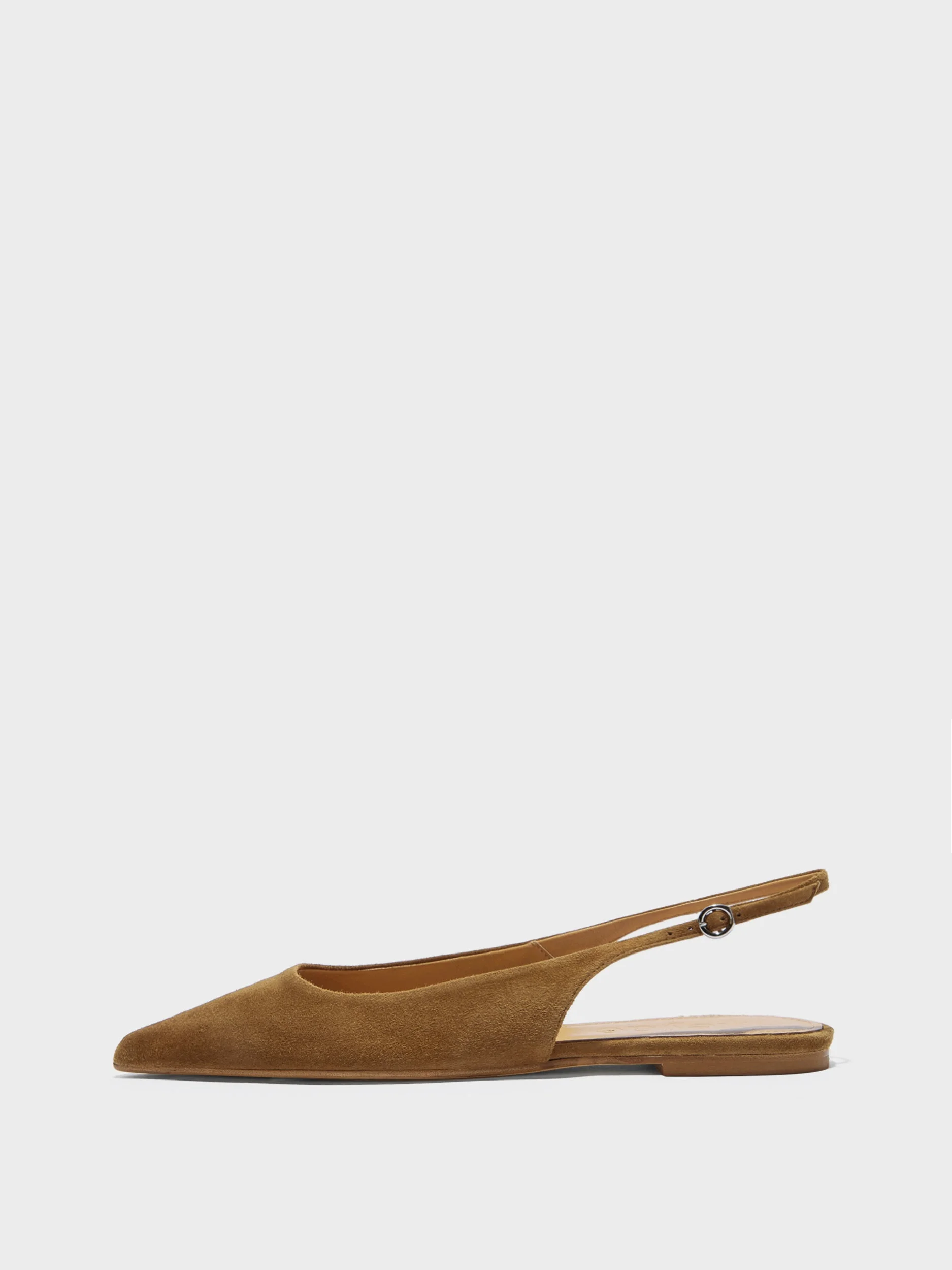 Annora Suede Slingback Flats - 1