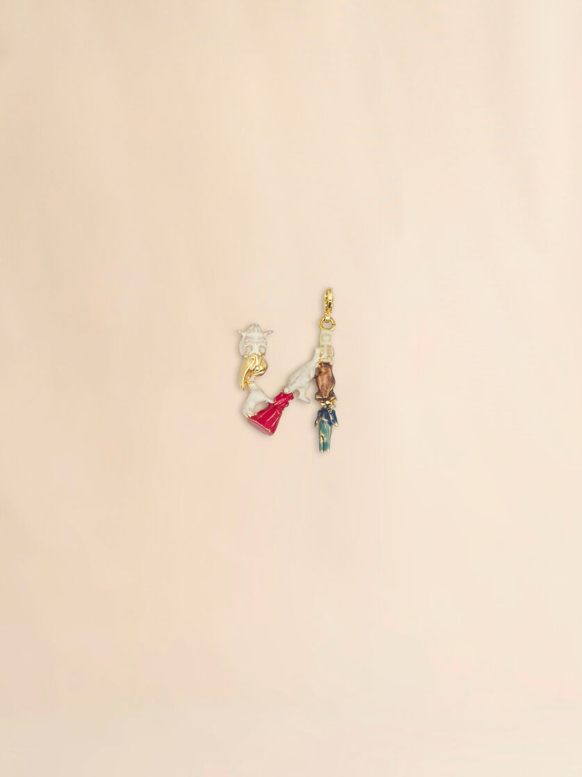 MARNI ALPHABET "N" CHARM - 2