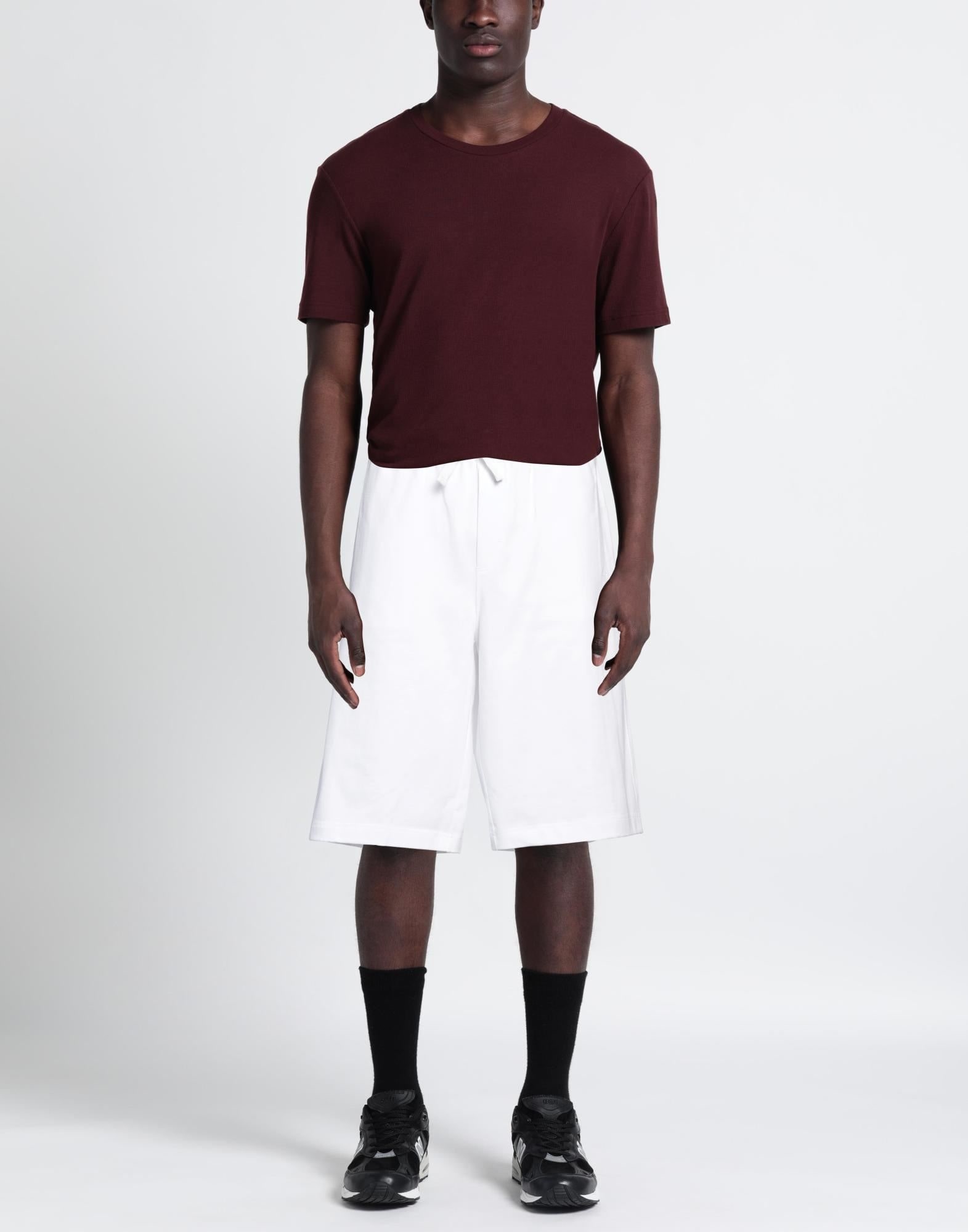 White Men's Shorts & Bermuda - 2