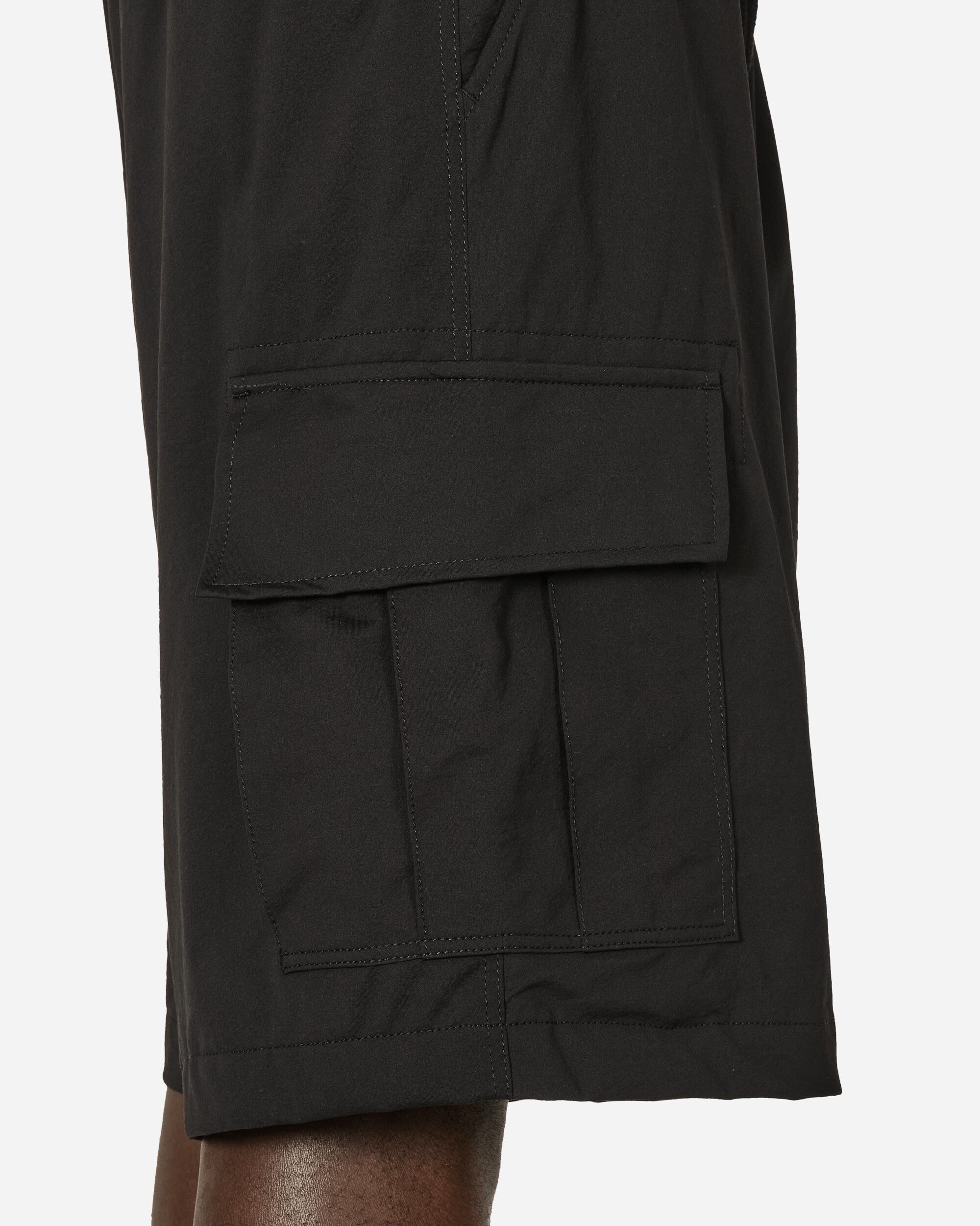Garment Dyed Cargo Shorts Black - 5