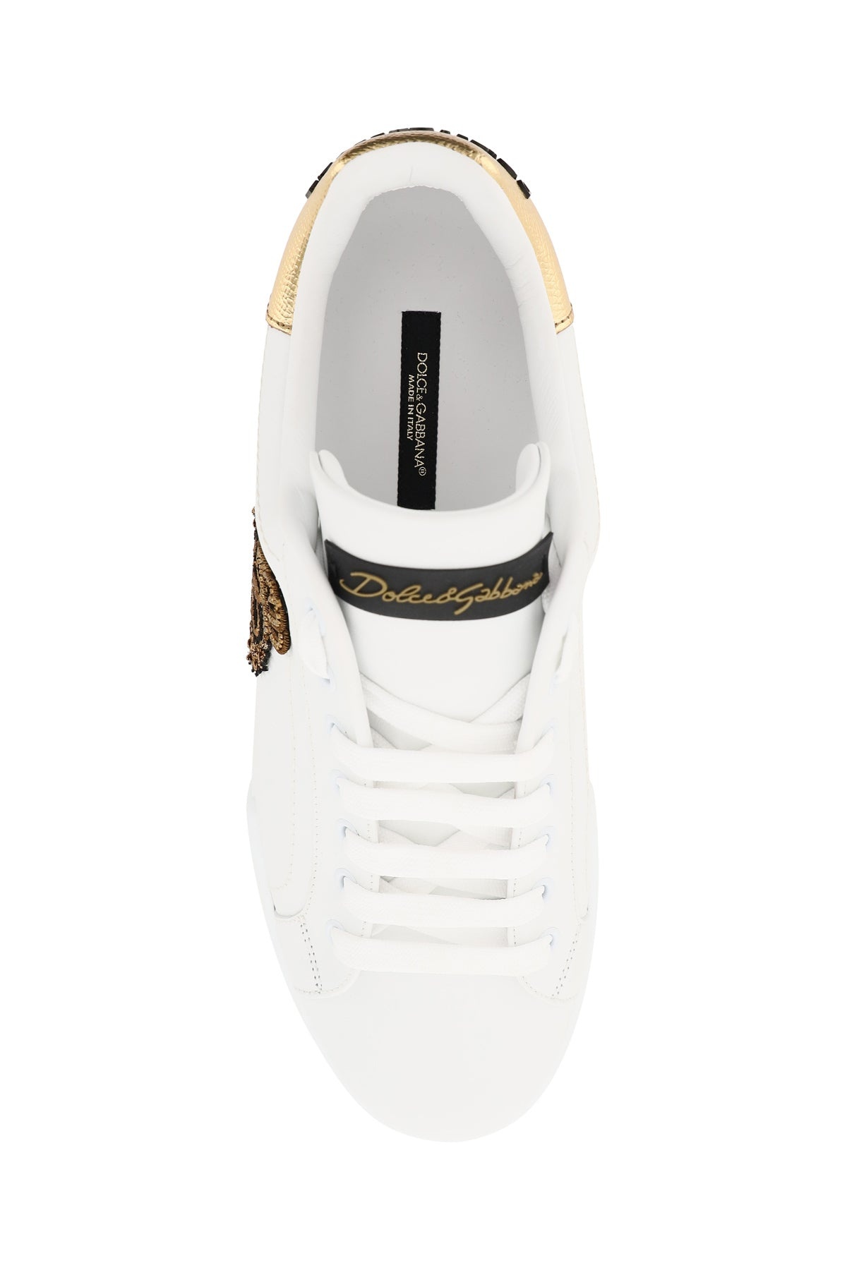 Dolce & Gabbana Portofino Sneakers With Logo Patch Men - 2