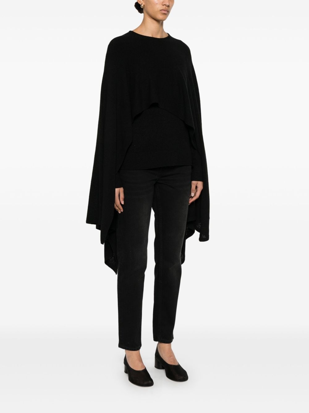 cape-design sweater - 3
