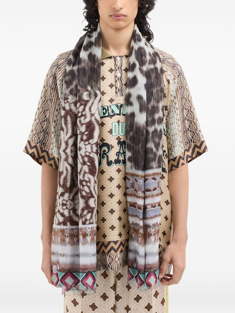 Hawnbci animal geometric scarf 3
