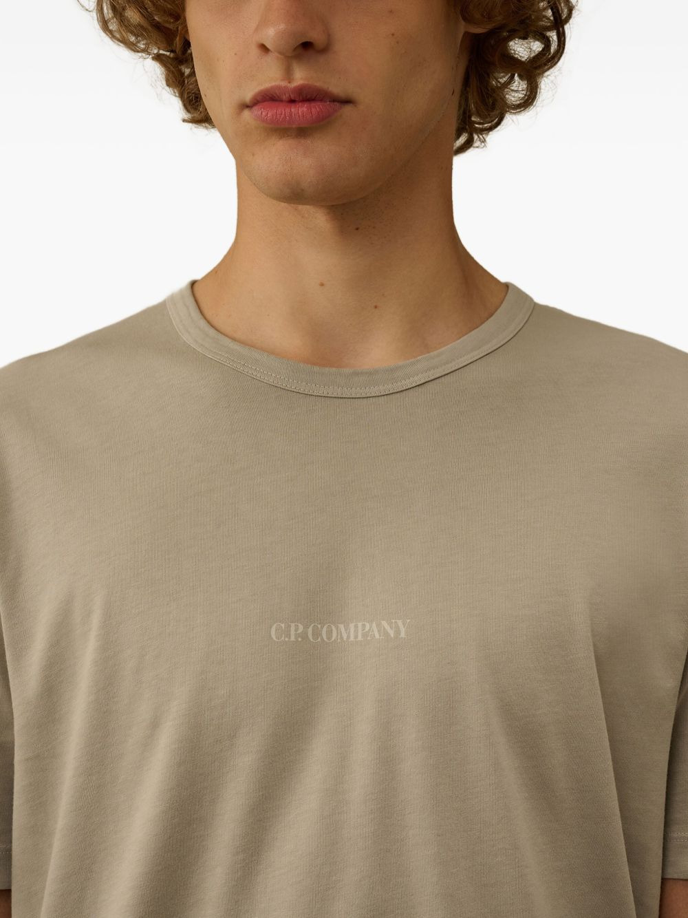 embroidered logo T-shirt - 5