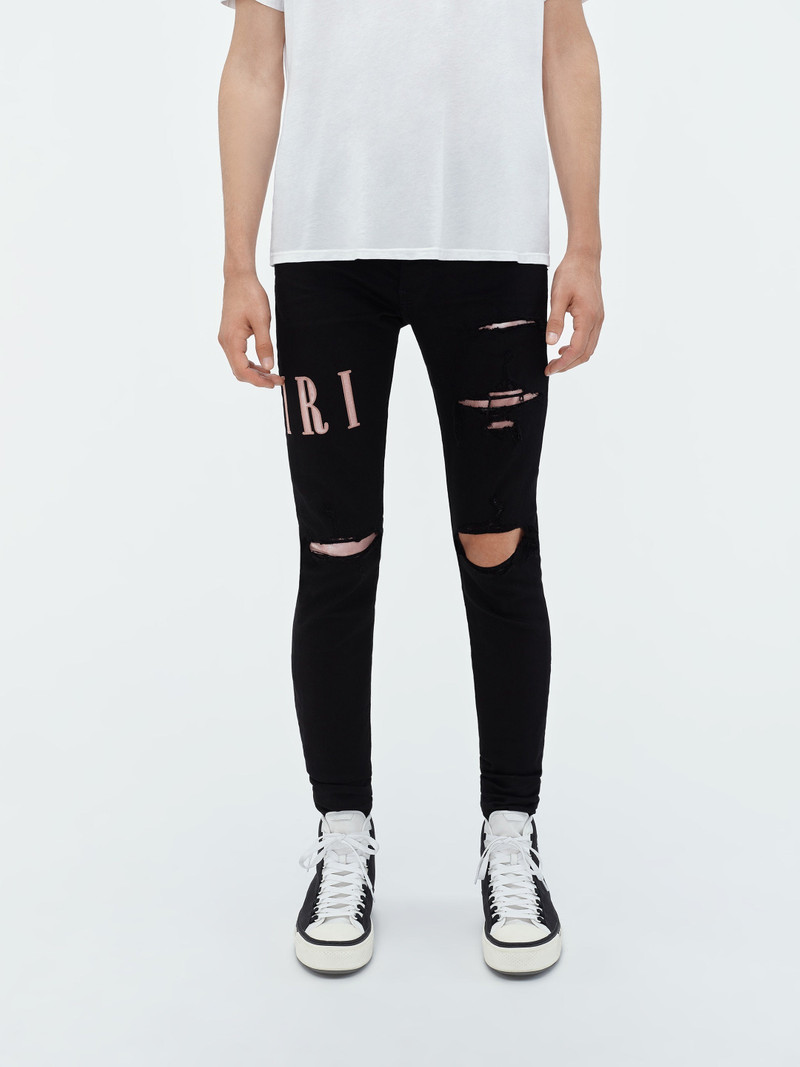 AMIRI TIE DYE CORE LOGO JEAN outlook