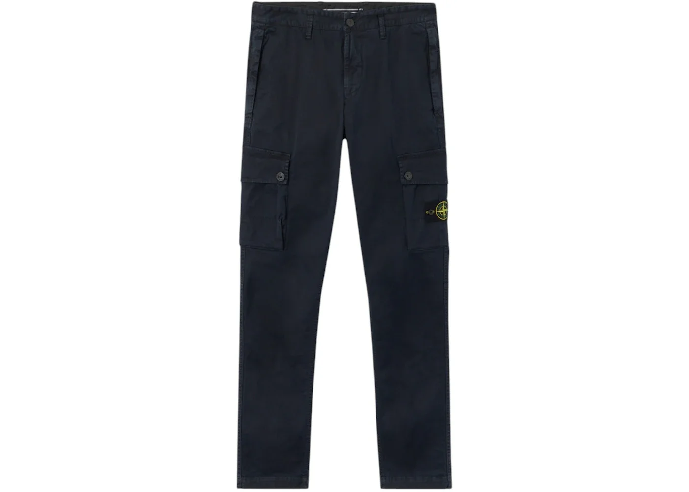 Stone Island 3100034 Stretch Organic Broken Twill Cotton Old Effect Pant Navy Blue - 1
