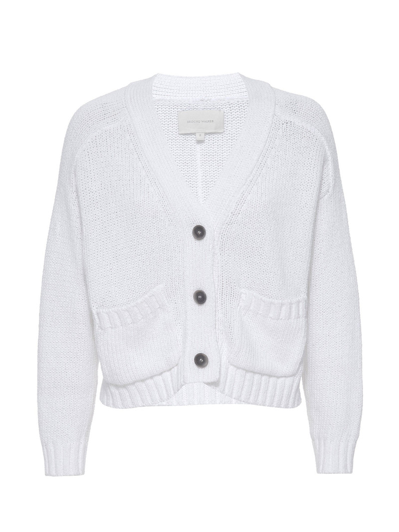 BROCHU WALKER The Cropped Cardigan outlook