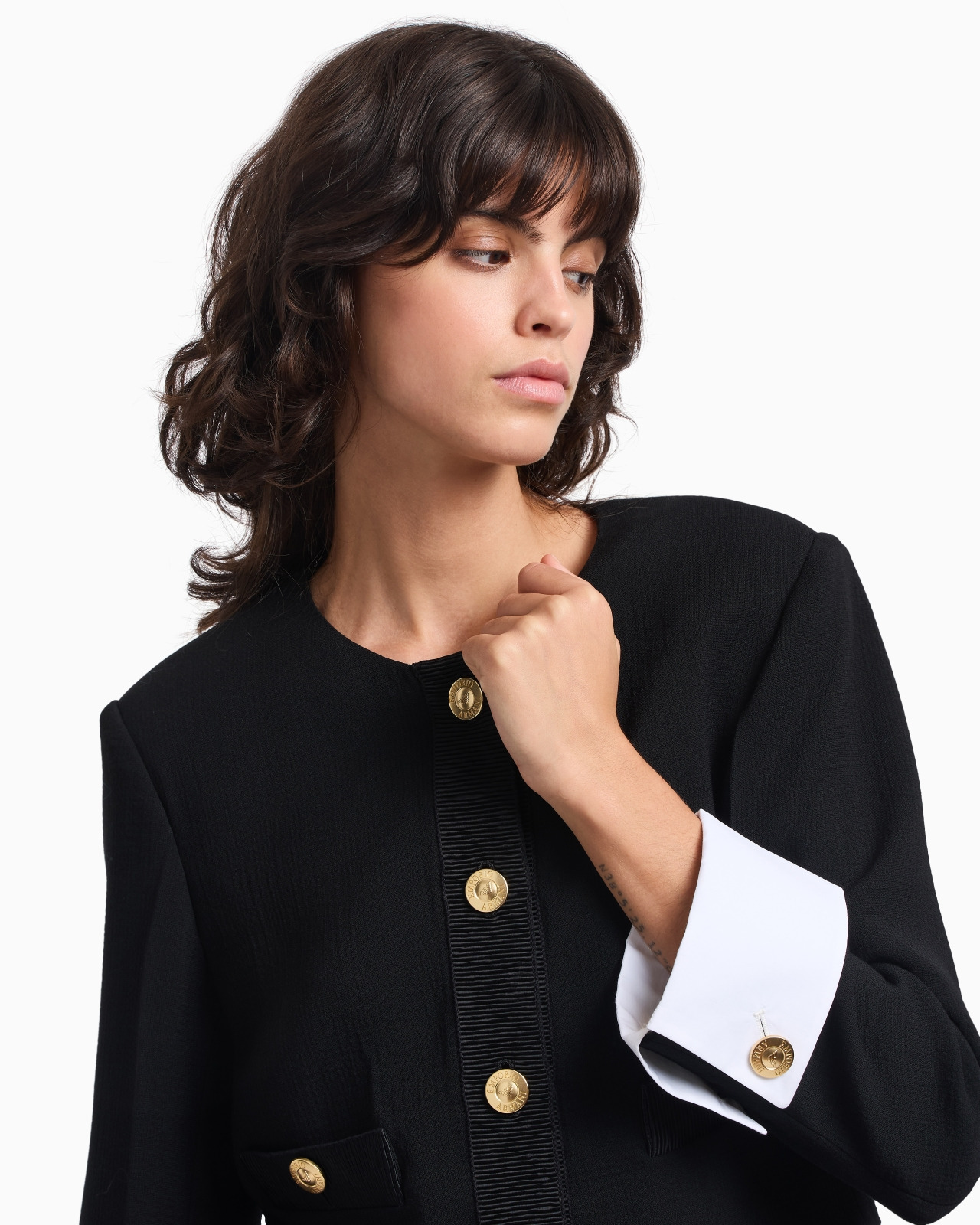 SINGLE-BREASTED JACKET IN A VIRGIN-WOOL BLEND - 5
