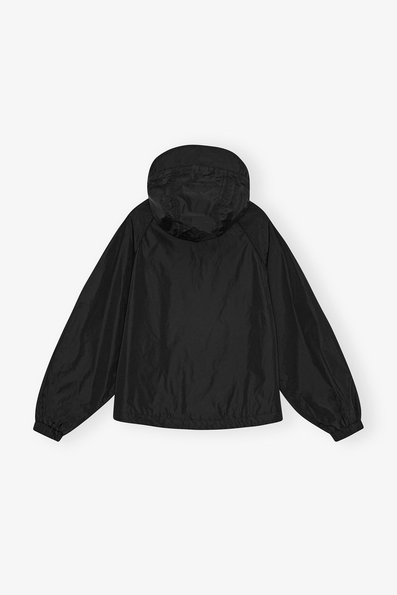 BLACK NYLON JACKET - 6
