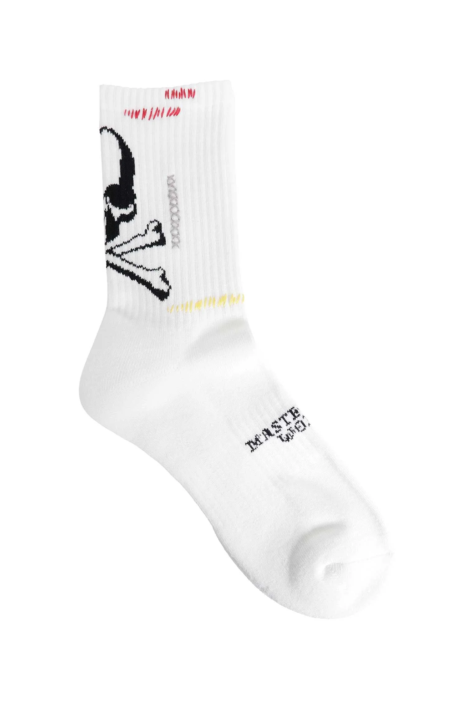 Mw Stitch Ribbed Knit Socks - 1