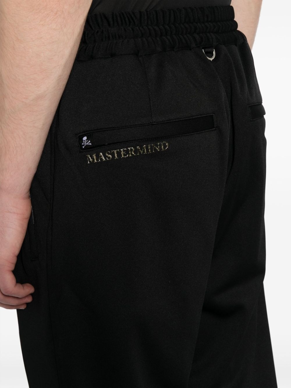 logo-print drawstring track pants - 5
