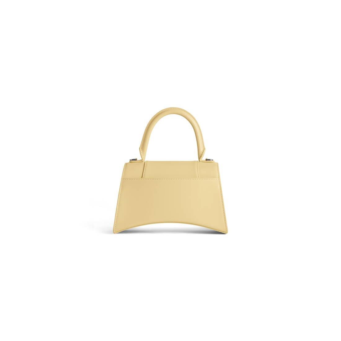 Women's Hourglass Small Handbag Box in Light Yellow - 6